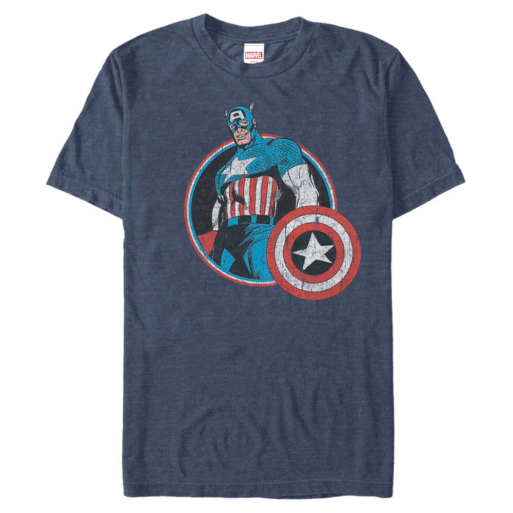 Men's Marvel Captain Retro T-Shirt