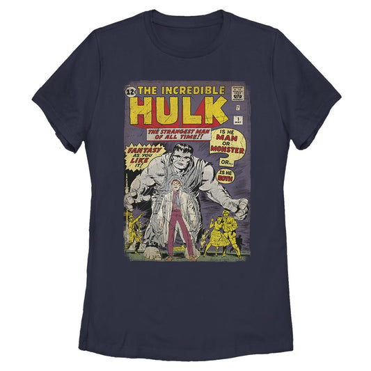Women's Marvel Hulk ComicCover T-Shirt