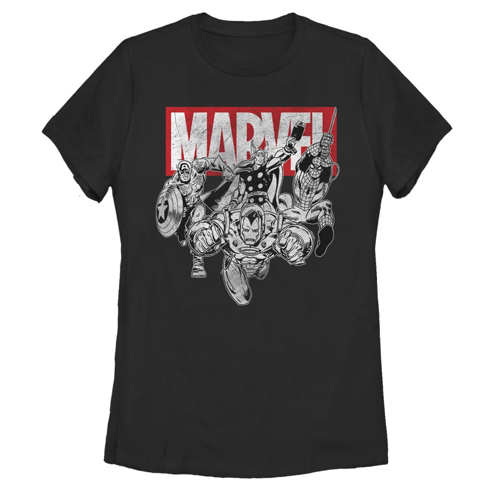 Women's Marvel IronMan Poses T-Shirt